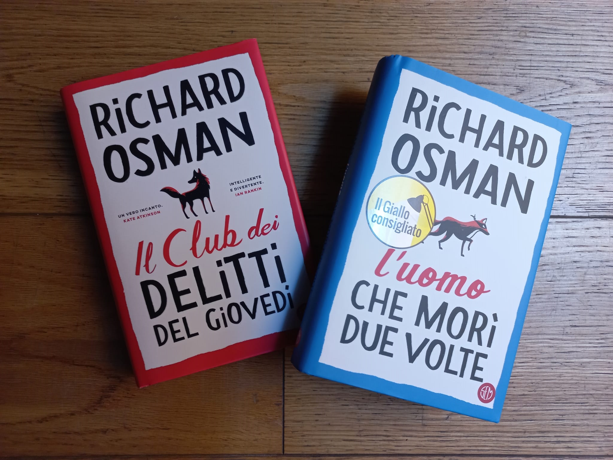 Richard Osman in Italia!