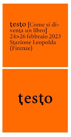 I nostri autori a Testo - Firenze 2023