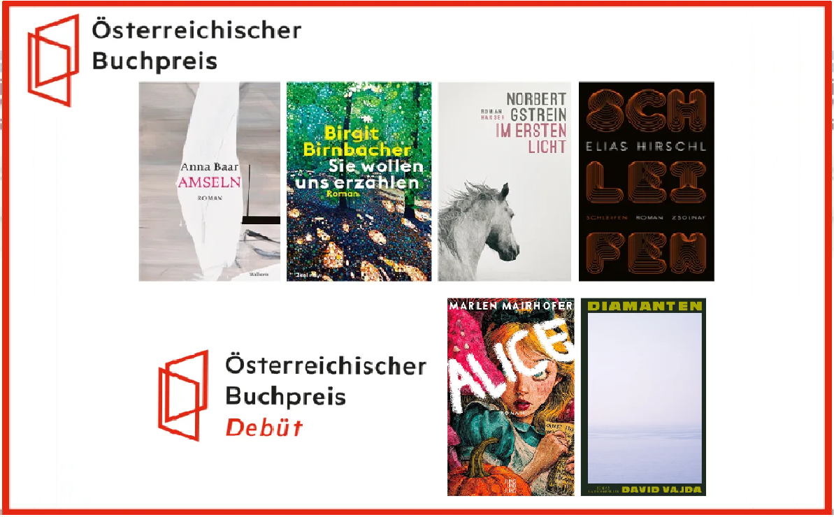 Premio del libro austriaco: la shortlist!